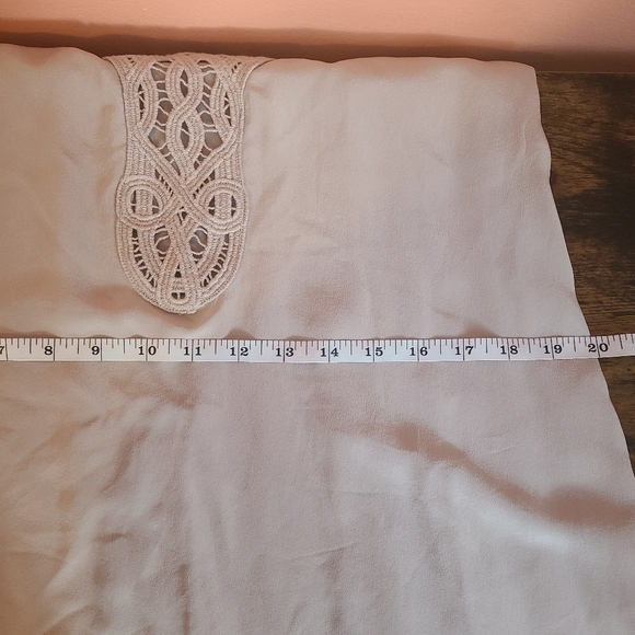 Aritzia Wilfred Lazare Silk Tan Dress XS - Picture 8 of 13